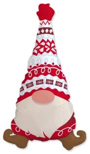 Шар (36''/91 см) Фигура, Милый гном, 1 шт.