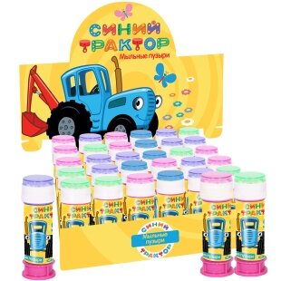 Мыльные пузыри Синий трактор, 60 мл. 1 шт.к