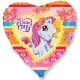 Шар (18''/46 см) Сердце, My Little Pony, Лошадка Селестия, 1 шт.