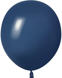 Шар (12''/30 см), Темно-синий, пастель ретро, 100 шт.