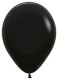 Шар (10''/25 см), Черный (080), пастель, 100 шт.