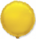 Шар (9''/23 см) Мини-круг, Золото, 5шт к