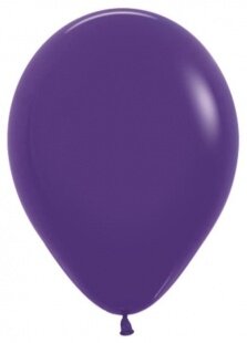 Шар (12''/30 см), Фиолетовый (051), пастель, 12 шт.