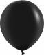 Шар (18''/46 см) Черный, пастель, 1 шт к