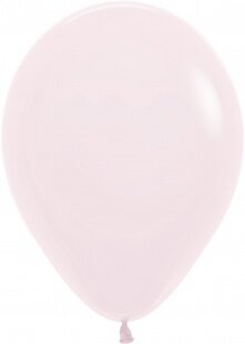 Шар (12''/30 см), Нежно-розовый (609), макарунс, 50 шт.