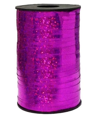 Лента полипропиленовая (0,5 см*250 м) Фуше, Голография, 1 шт.