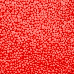 Шарики пенопласт, 500 мл, Красный, 2-4 мм, 10 гр.