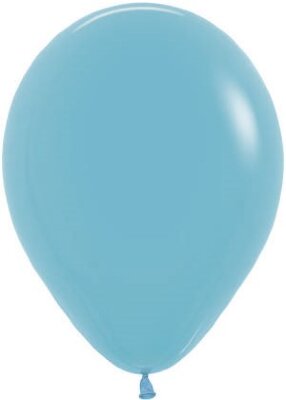 Шар (12''/30 см), Синяя бирюза (038), пастель, 50 шт.