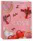 Пакет подарочный, LOVE, Дизайн №1, Металлик, 32*26*10 см, 1 шт.