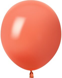 Шар (5''/13 см), Коралл, пастель ретро, 100 шт.