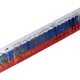 DM Лента Выпускник б/г триколор шелк 180см х10см 10шт/уп